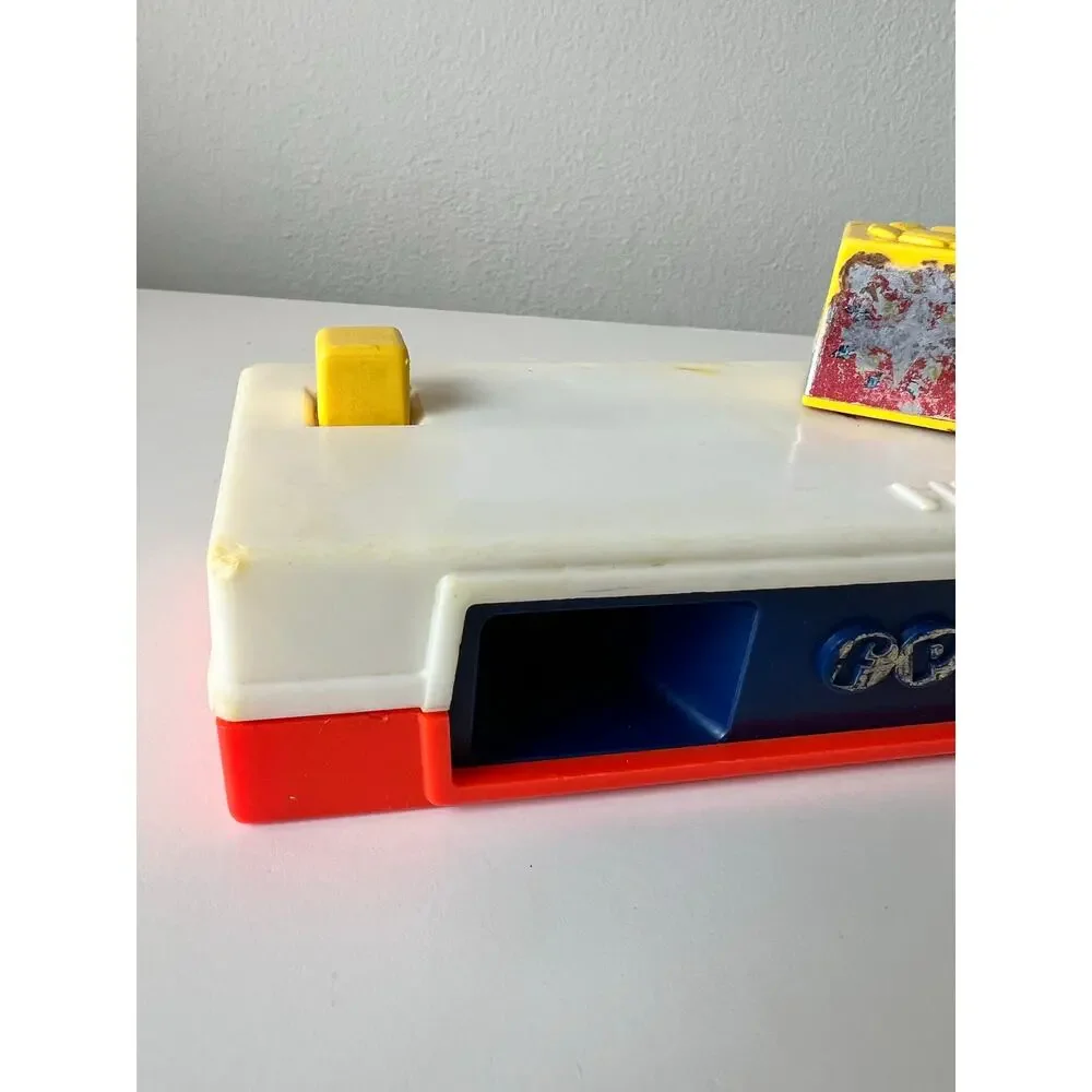 Vintage Fisher-Price Pocket Camera Toy #474-Zoo Picture Slides 1974 Works